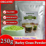 Organic Barley Grass Powder original 250g moistening intestines, burning fat, purifying liver