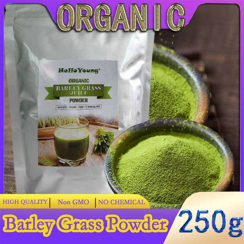 Barley grass official store Organic Barley Grass Powder original 250g body detoxification, moistening intestines Main image