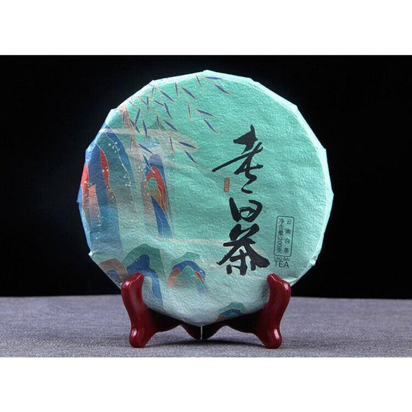 CIFbuy 200g Ancient Tree Tea Old White Tea Yunnan Yiwu Flower and Fruit Tea Cake