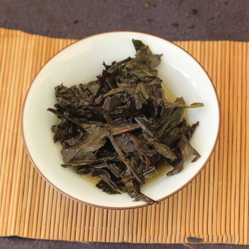 CIFbuy 2015 Aanhua Fu Cha Aged Dark Tea, Pressed Dark Tea with Golden Flower, 950g