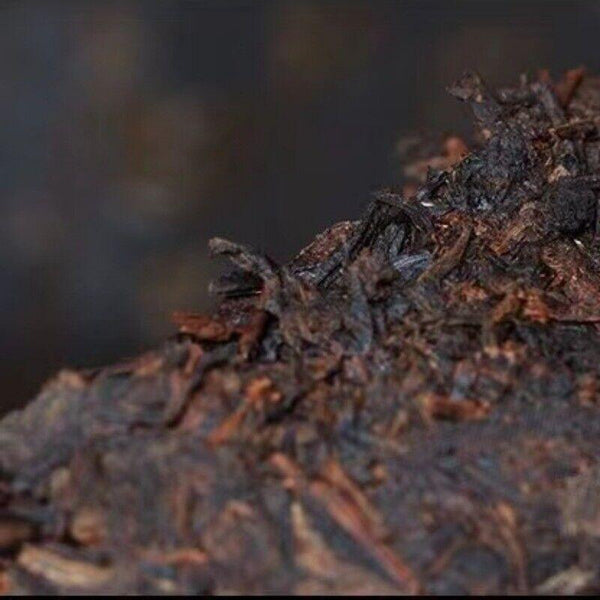 CIFbuy 357g Yunnan Qizi Shu Puerh Cake Tea 2004 Menghai 7572 Old Pu-erh Ripe Tea Cake
