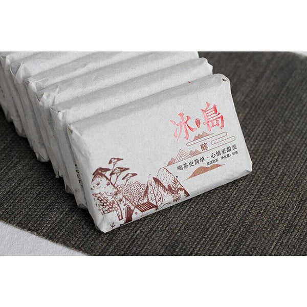 CIFbuy 50g Yunnan Puerh Tea Icelandic Alcohol Puerh Ripe Tea Brick Spring Tea