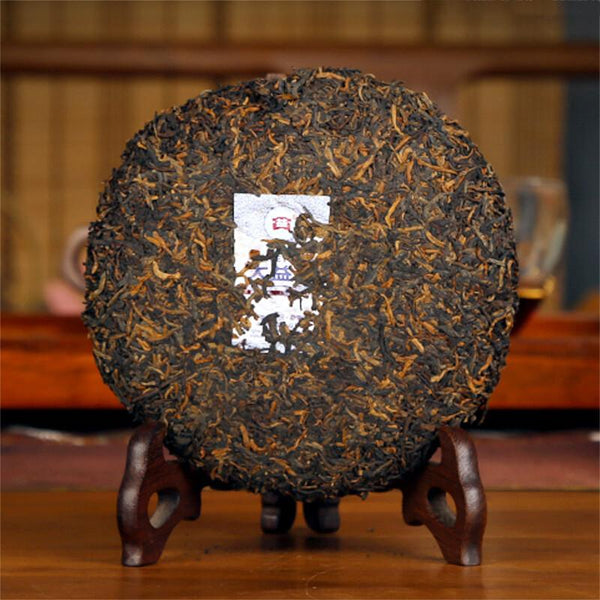 CIFbuy 2015 TAETEA Royal Round Pu'er Yunnan Menghai Tea Factory Dayi Ripe Puer Tea 200g