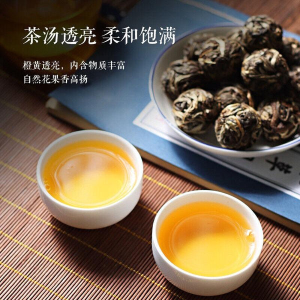 CIFbuy 500g 8g/pc Icelandic Dragon Pearl Pu-erh Raw Tea Handmade Dragon Pearl Tuocha