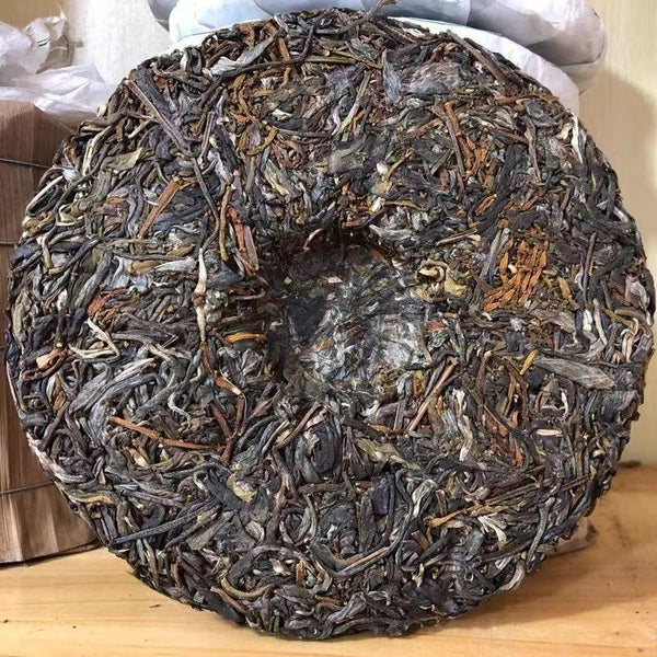 CIFbuy Ding Chun Yuan Wild Jingmai Pangxie Jiao Feet of Crab Pu-erh Tea 2019 357g Raw