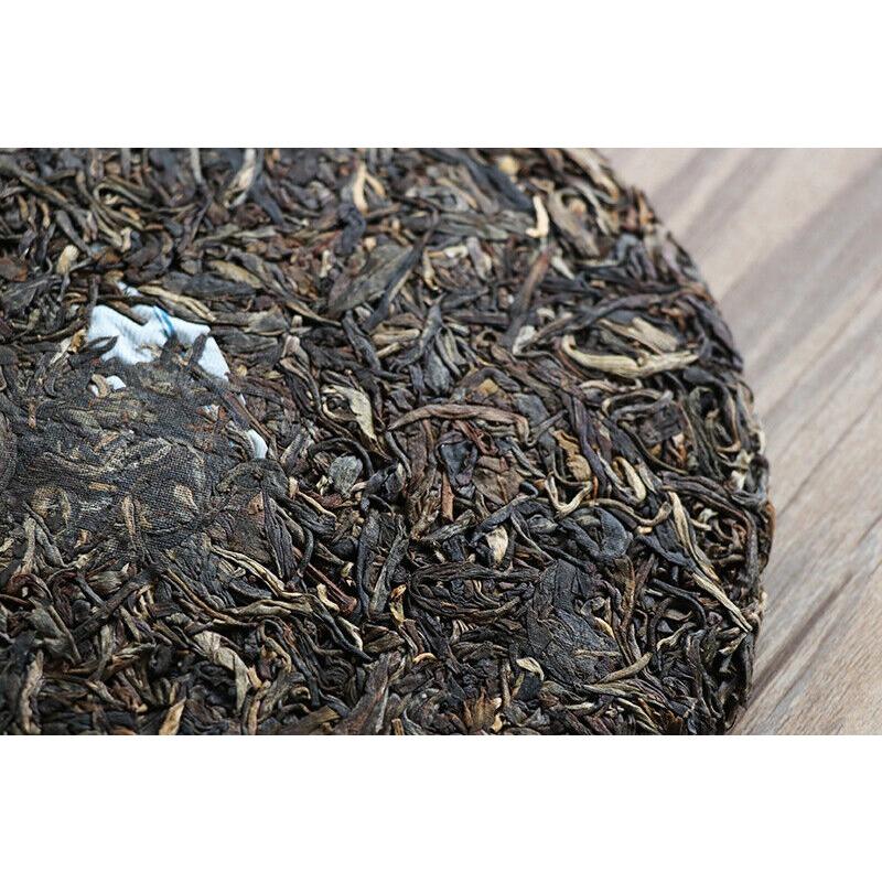 CIFbuy Milestone Green Cake * 2017/BA JIAO TING Liming Pu'er Tea Raw Puer Tea 357g