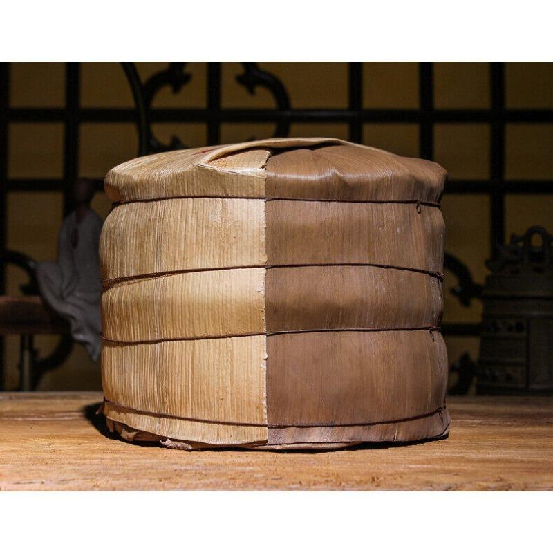 CIFbuy 357g Yunnan Pu'er Tea Ripe Tea The More Ages Better Smells Pu'er Ripe Tea Cake