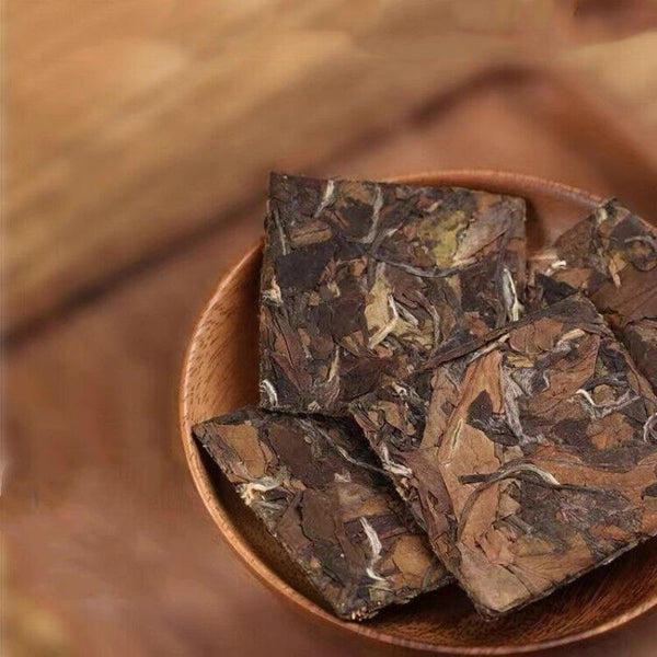 CIFbuy 500g Shoumei Small Square Piece Fuding White Tea Sunshine Tea Bagged White Tea