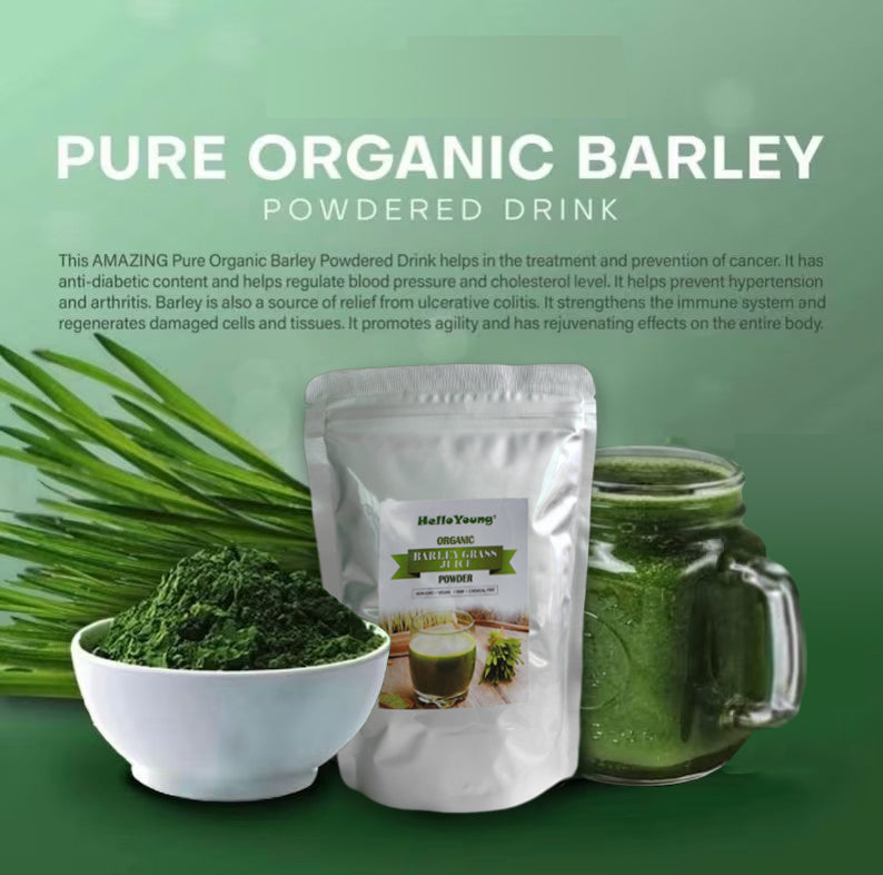 Organic Wheat Grass Powder 250g, Wheatgrass Powder for Immunity Support