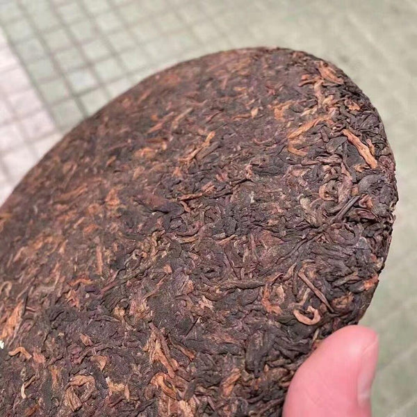 CIFbuy 357g Yunnan Puerh Ripe Tea Cake 2006 Bingdao Cooked Pu-erh Cake Tea Pu'er Tea