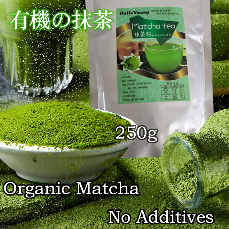 Matcha Green Tea Powder, Premium Matcha Powder, weight loss Ceremonial Grade Matcha with Maca Powder & Ashwagandha Powder, Delicious Matcha Latte Powder, Sugar-Free Matcha Tea, Japanese Matcha Latte Mix with Coconut Milk & Vanilla Main image