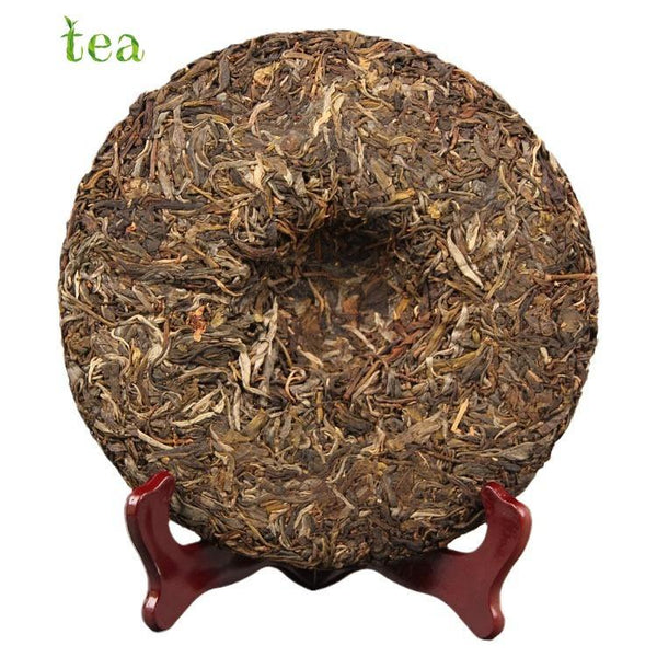 CIFbuy Yunnan Pu'er, Pure Material Ancient Tree Yiwu, Xishuangbanna Qizi Tea Cake, Traditional Stone Mill Pressing