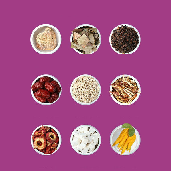 CIFbuy Tongrentang Hericium Erinaceus Seabuckthorn and Clove Tea Stomach Nourishing Tea Health Tea