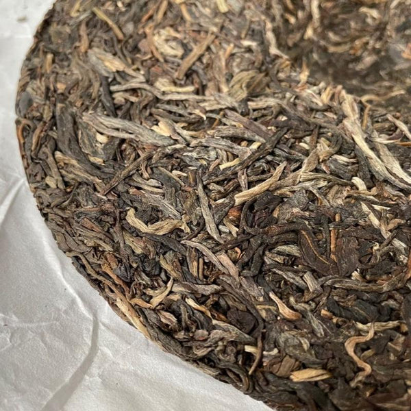 CIFbuy Mangfei Pu-erh Tea Cake 500g MENGKU Mang Fei Gu Shu Muyechun Puer Tea