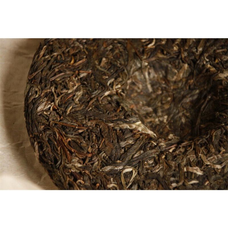 CIFbuy 357g Yiwu Ancient Tree Tea Mint Hetang Pu'er Tea Raw Tea Cake Fresh and Elegant