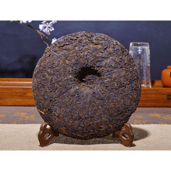 CIFbuy Pu'er Ripe Tea Cake Lao Banzhang Ripe Tea Cake Brown Mountain Ancient Tea Cake