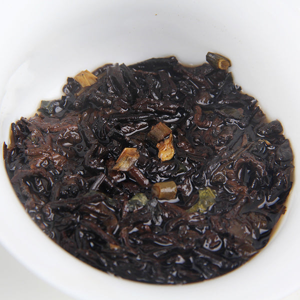 357g Glutinous Rice Fragrant Shu Puer Tea Top Nuo Mi Xiang Ripe Puer Tea