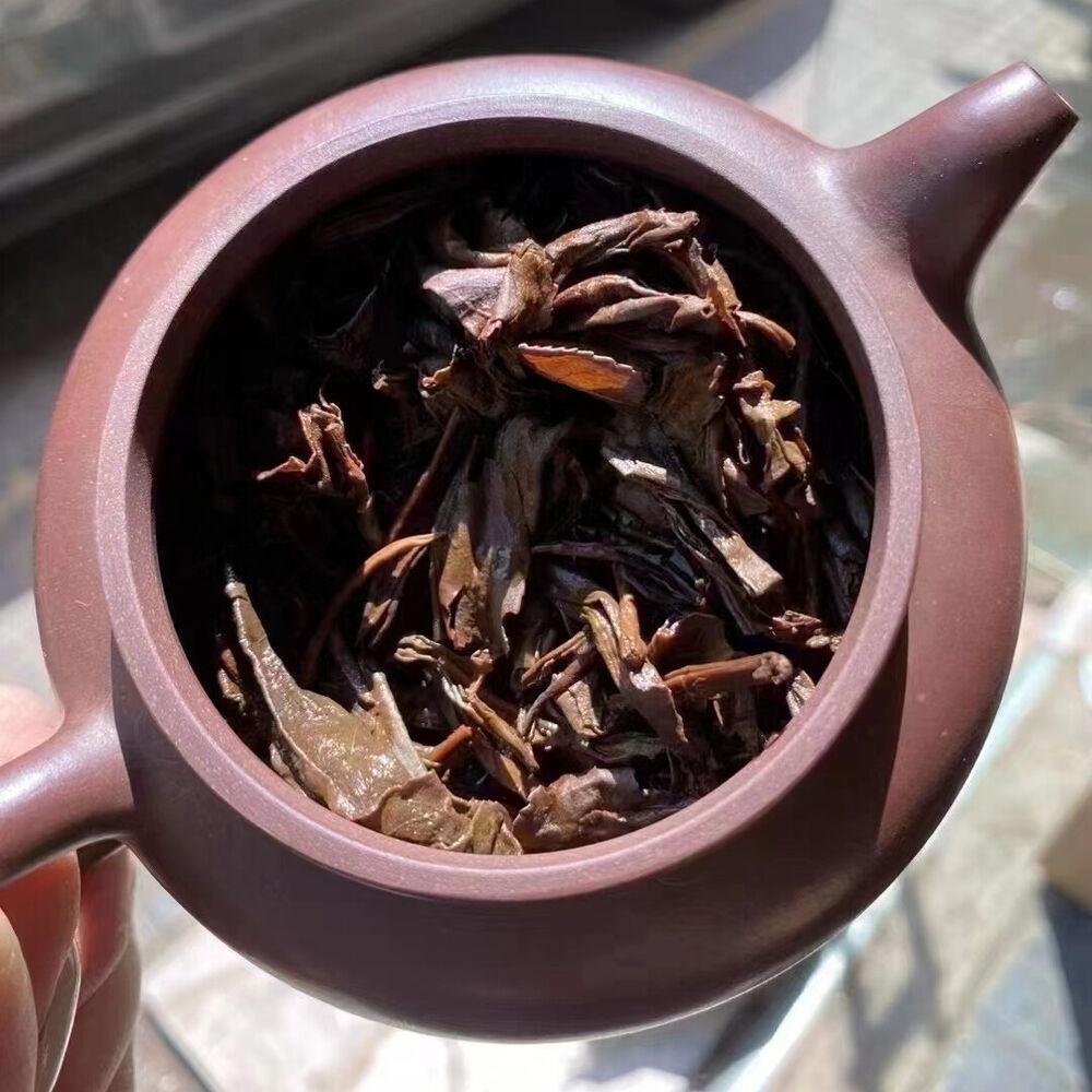 CIFbuy200g Yunnan Raw Pu-erh Brick Tea 2004 Peacock Banzhang Sheng Pu'er Tea Puerh Tea