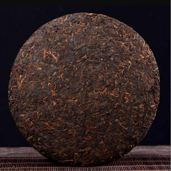CIFbuy 357g Yunnan Cooked Pu-erh Tea Laomane Puerh Ripe Tea Cake Organic Pu'er Cake Tea