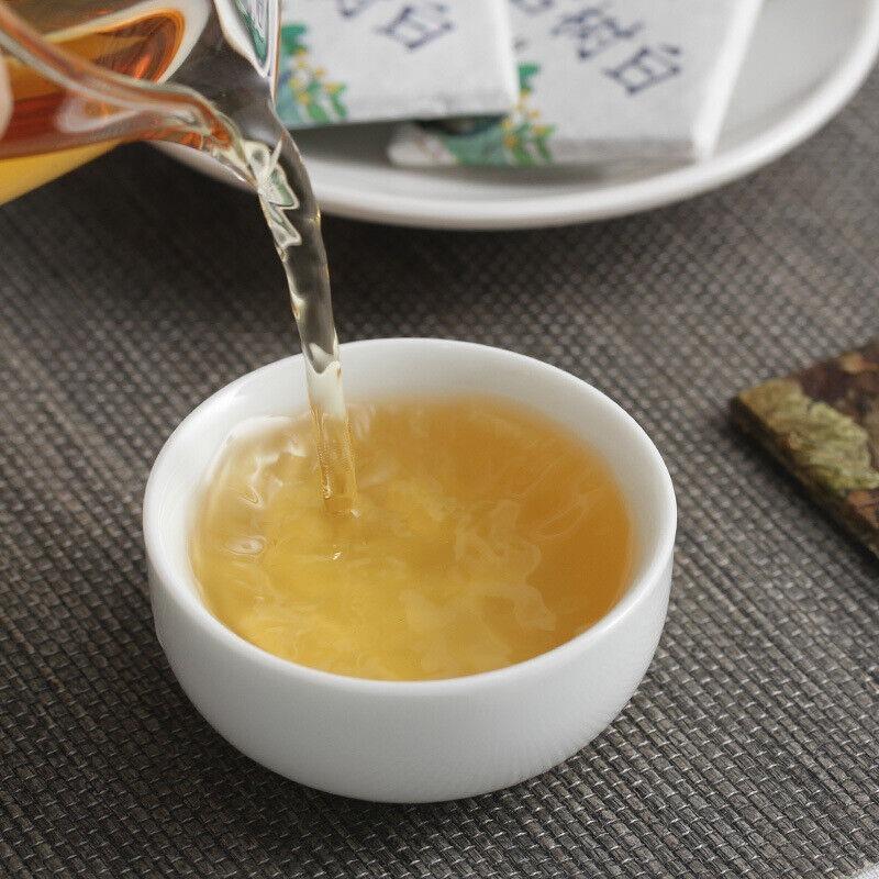 CIFbuy 500g Yunnan tea old tree white tea 8g small square brick (Chong) white tea