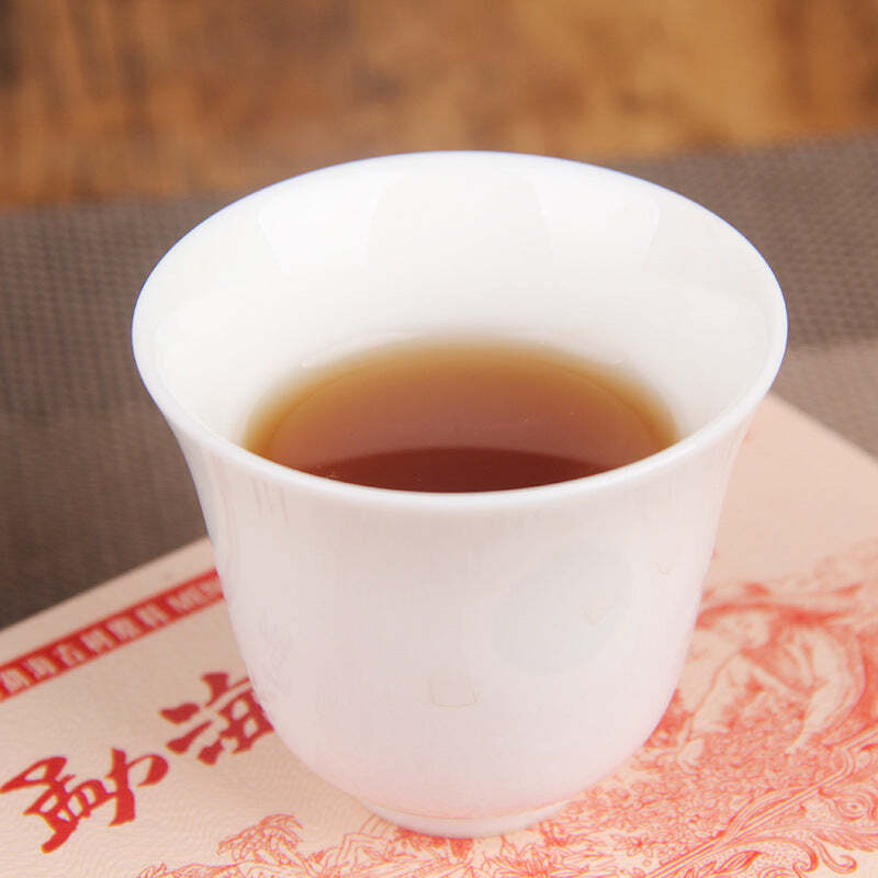 CIFbuy 250g Old Pu-erh Tea Brick Yunnan Puerh Cooked Tea Menghai Organic Ripe Pu'er Tea