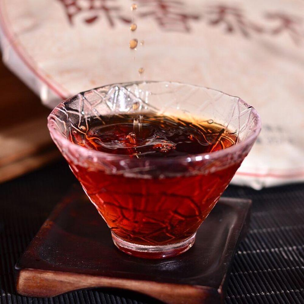 CIFbuy Yunnan Ancient Tree Aged Ripe Puer Tea Cake 357g
云南古树陈年熟普洱饼茶 357克