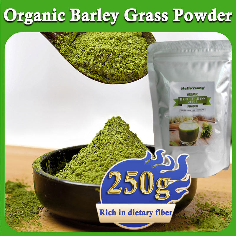 Barley Grass Powder original Easy to drink Pure Organic Barley Juice 100% Natural Superfood, Vegan, Gluten Free, Non-GMO, Kosher Main image