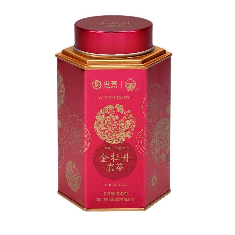 CIFbuy Gold Peony Jin Mu Dan Fujian Wuyi Rock Tea Oolong Tea 100g Tin