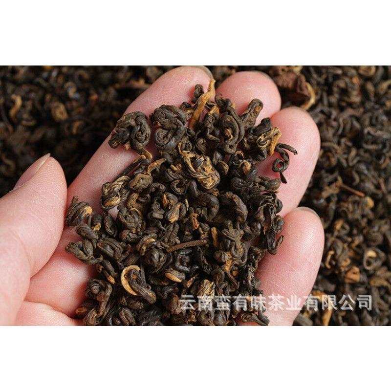 CIFbuy 350g/can Fengqing Flower and Fruit Aroma Golden Snail Dian Hong Tea (two Leaves)