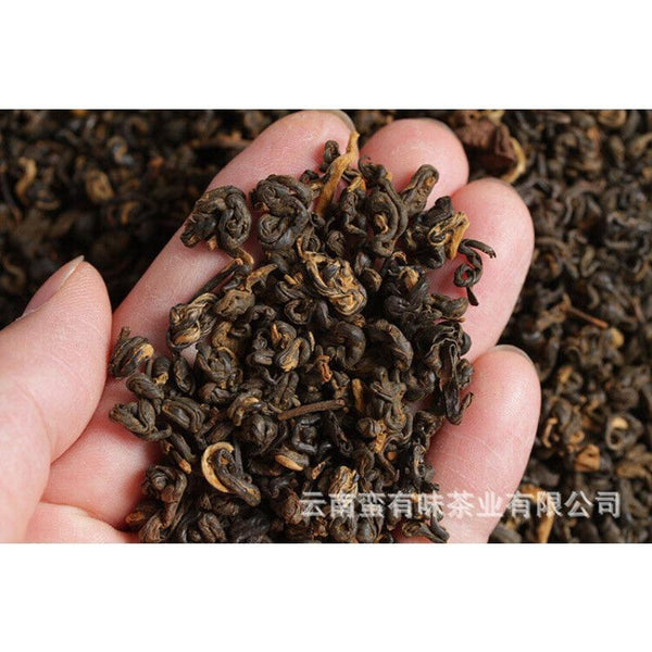 CIFbuy 350g/can Fengqing Flower and Fruit Aroma Golden Snail Dian Hong Tea (two Leaves)
