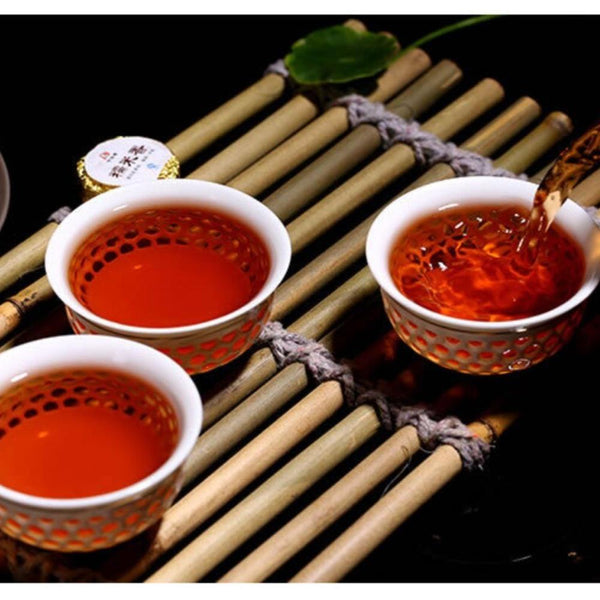 CIFbuy Premium Ripe Pu-erh Mini Tuo Tea Sticky Rice Aroma Small Golden Cakes 500g