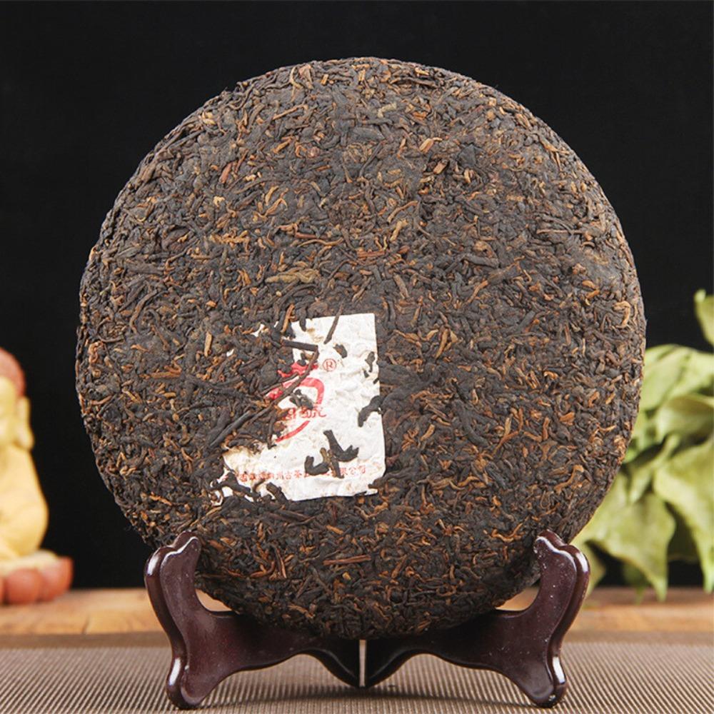 CIFbuy 380g Handmade Yunnan Old Tree Pu-erh Ripe Tea Cake Ancient Puer Black Tea