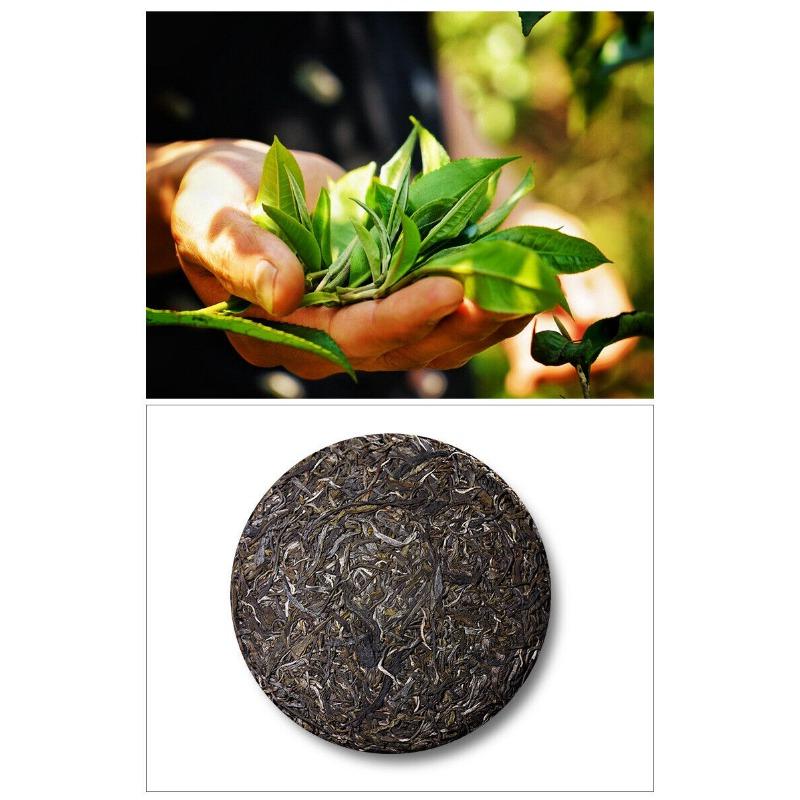 CIFbuy 357g Raw Tea Cake Yunnan Pu'er Tea Cake