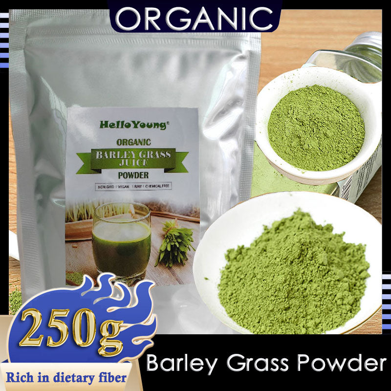 Imported Unsweetened Premium Organic Barley Grass Powder 250g Weight Loss Barley Health Matcha Beverage