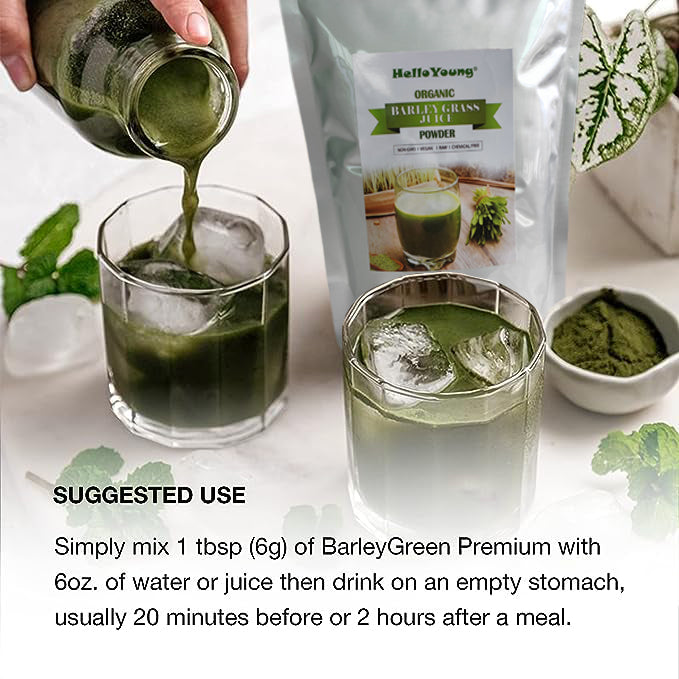 Imported Unsweetened Premium Organic Barley Grass Powder 250g