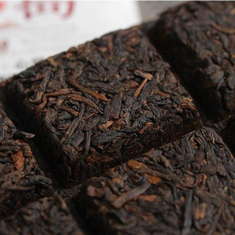 CIFbuy100g Iceland Pu-erh Ripe Tea Brick Big Tree Puerh Cooked Tea Yunnan Pu'er Tea