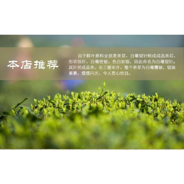 CIFbuy Premium Silver Needle White Tea Chinese Bai Hao Yin Zhen Loose Tea 75g Tin