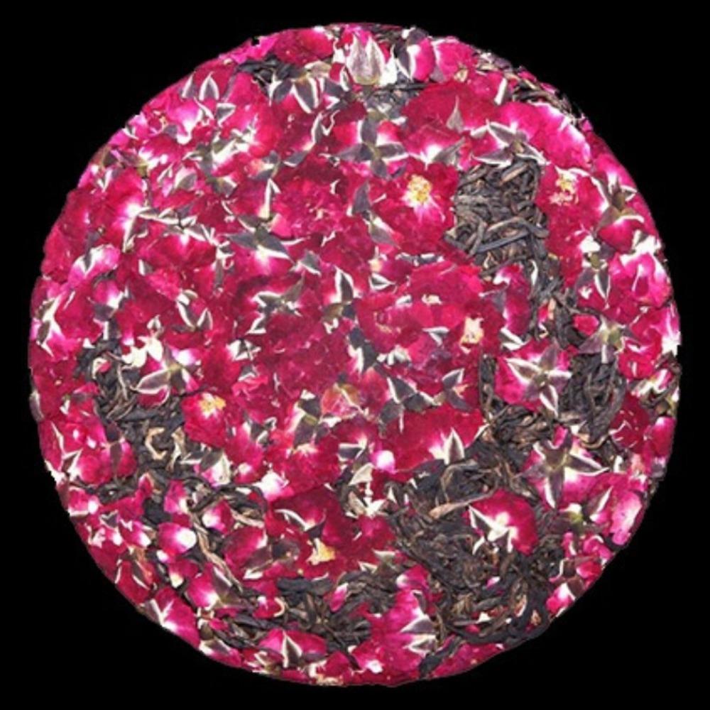 CIFbuy Yunnan Black Tea Rose Cake 357g Dian Hong Gongfu Fermented Tea