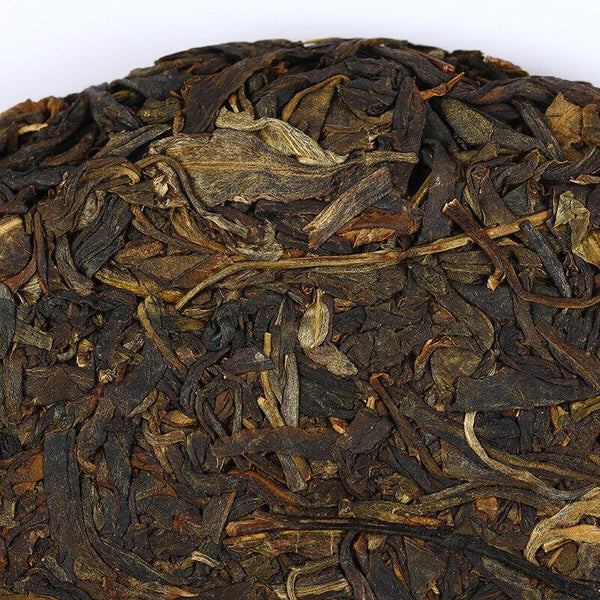 CIFbuy 2007 Chinese Tea Pu-erh Big Leaf Green Cake Sheng Pu'er Puer Raw Tea 380g