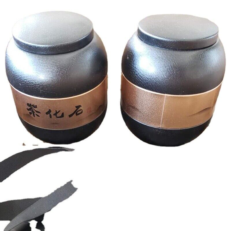 CIFbuy Pu-erh Tea Ripe Glutinous Fragrance Fossilize Tea 500g Tin Tea Gift Yunnan