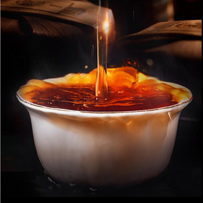 CIFbuy 357g Banzhang Puerh Ripe Tea Cake Yunnan Old Pu-erh Cooked Tea Chinese Pu'er Tea