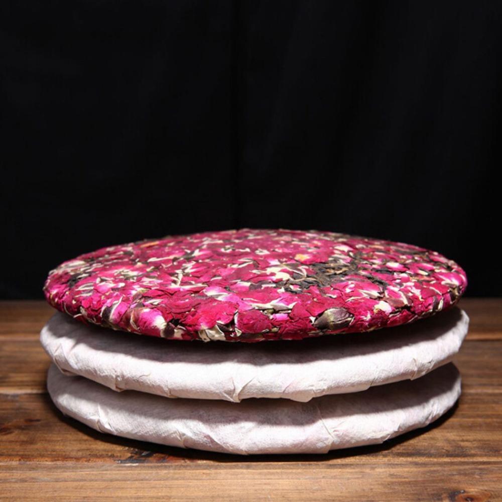 CIFbuy Yunnan Black Tea Rose Cake 357g Dian Hong Gongfu Fermented Tea