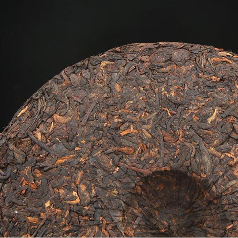 CIFbuy 357g Yunnan Menghai Ripe Puerh Tea Cake Kungfu Pu-erh Cooked Tea Old Tree Pu'er