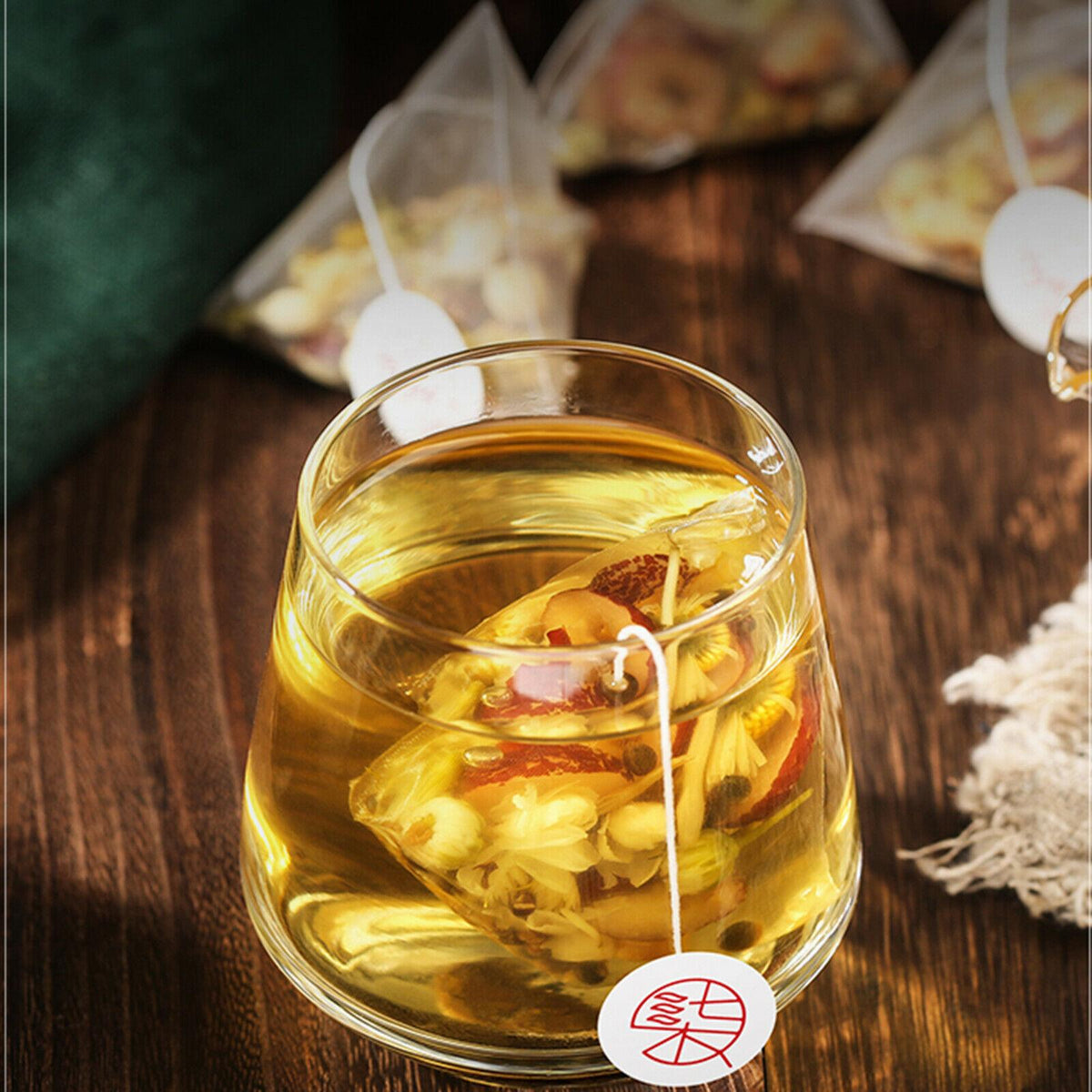 CIFbuy 6g*10 Organic Combination Herbal Tea Bag Honeysuckle Cassia Chinese Herbal Tea
