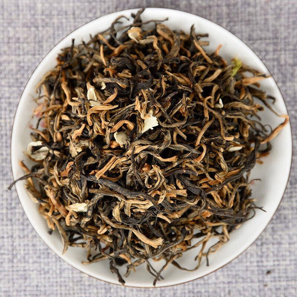 CIFbuy Yunnan Tea Jasmine Dian Hong Tea Jasmine Mao Feng Dian Hong Tea 100g 3.5 Oz