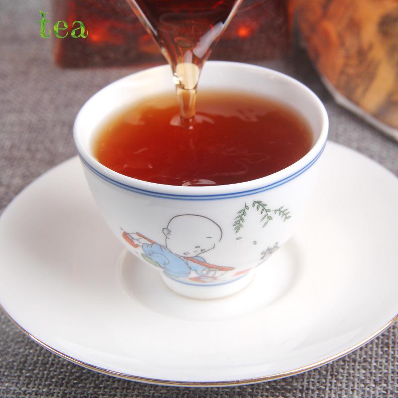 CIFbuy Menghai Glutinous Rice Aromatic Seven-Seed Cake, Old Ripe Pu'er Tea, Yunnan Shu (Ripe) Pu'er