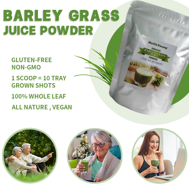 Organic Barley Grass Powder original 250g moistening intestines, RAW, Pure, Kosher, Vegan, Bulk. Good Source of Fiber, Protein