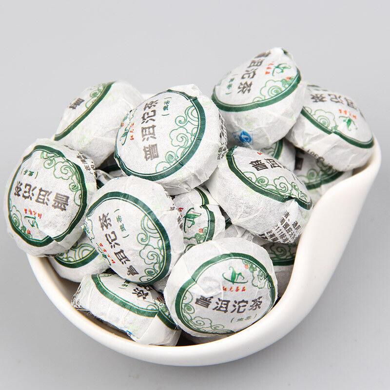 CIFbuy Organic Pu'er Tuo Tea Tuocha Pu-erh Raw Mini Tuo Cha 200g Bamboo Tray Pack