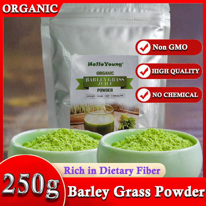 Organic Barley Grass Powder original 250g 100% Pure and Natural for lose weight barley powder