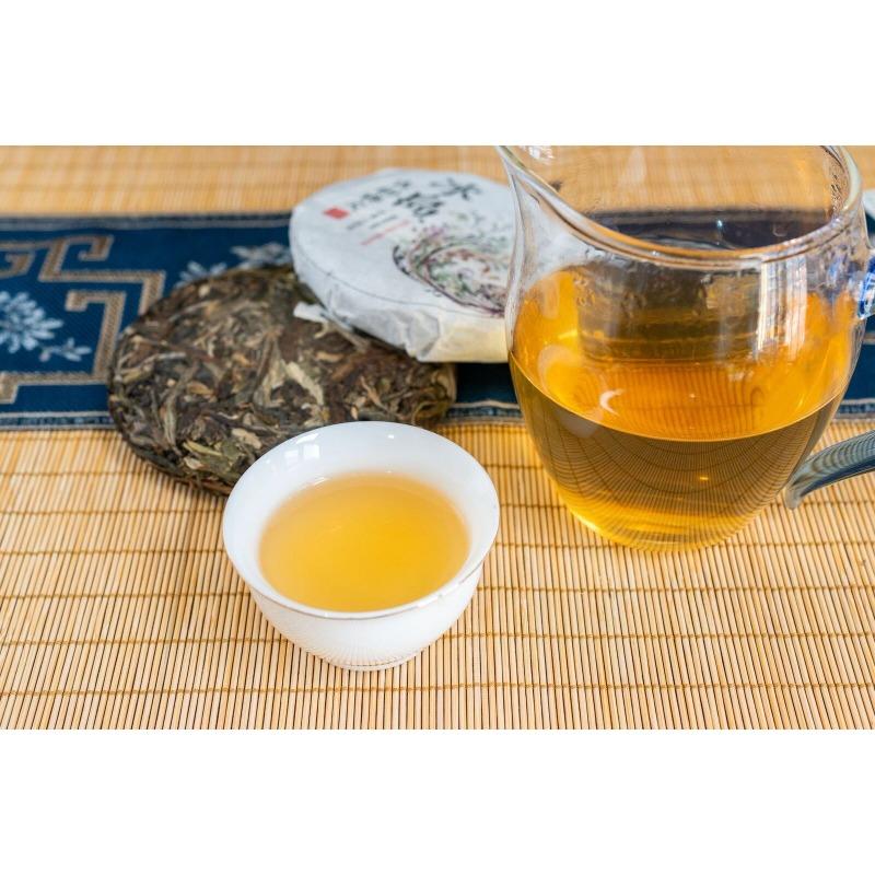 CIFbuy 100g Pu'er Raw Tea Iceland Yunnan Ancient Tea Spring Tea Cake Orchid Fragrance